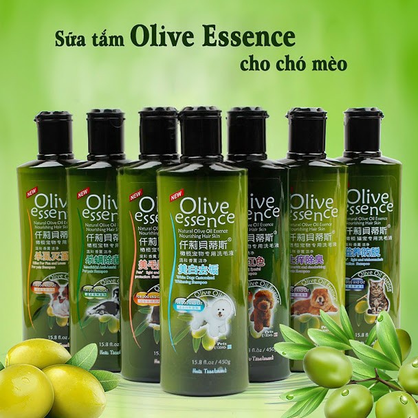 Sữa tắm Oliver cho chó mèo dưỡng mượt lông khử mùi 450ml